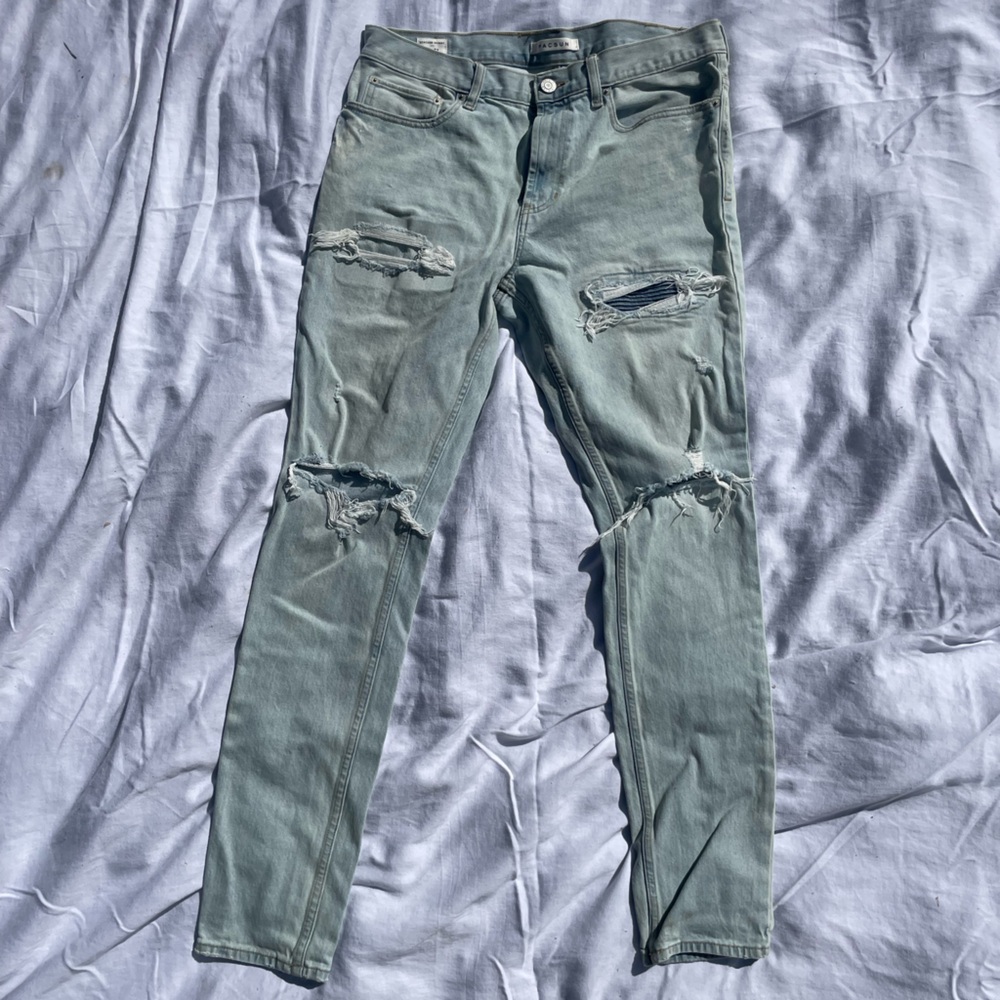Pacsun Stacked Skinny Jeans